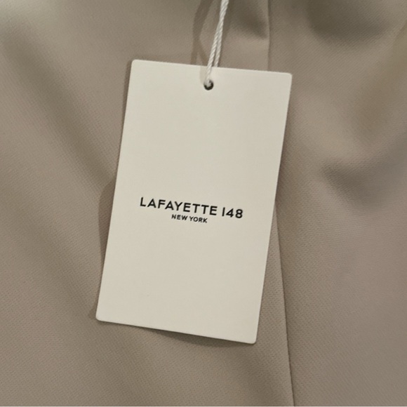 NWT Lafayette 148 New York, Sand colored, Straight Leg Pants, - Picture 7 of 12